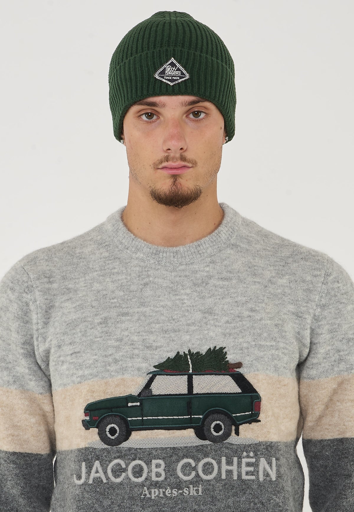 Beanie In Maglia Bottle 
