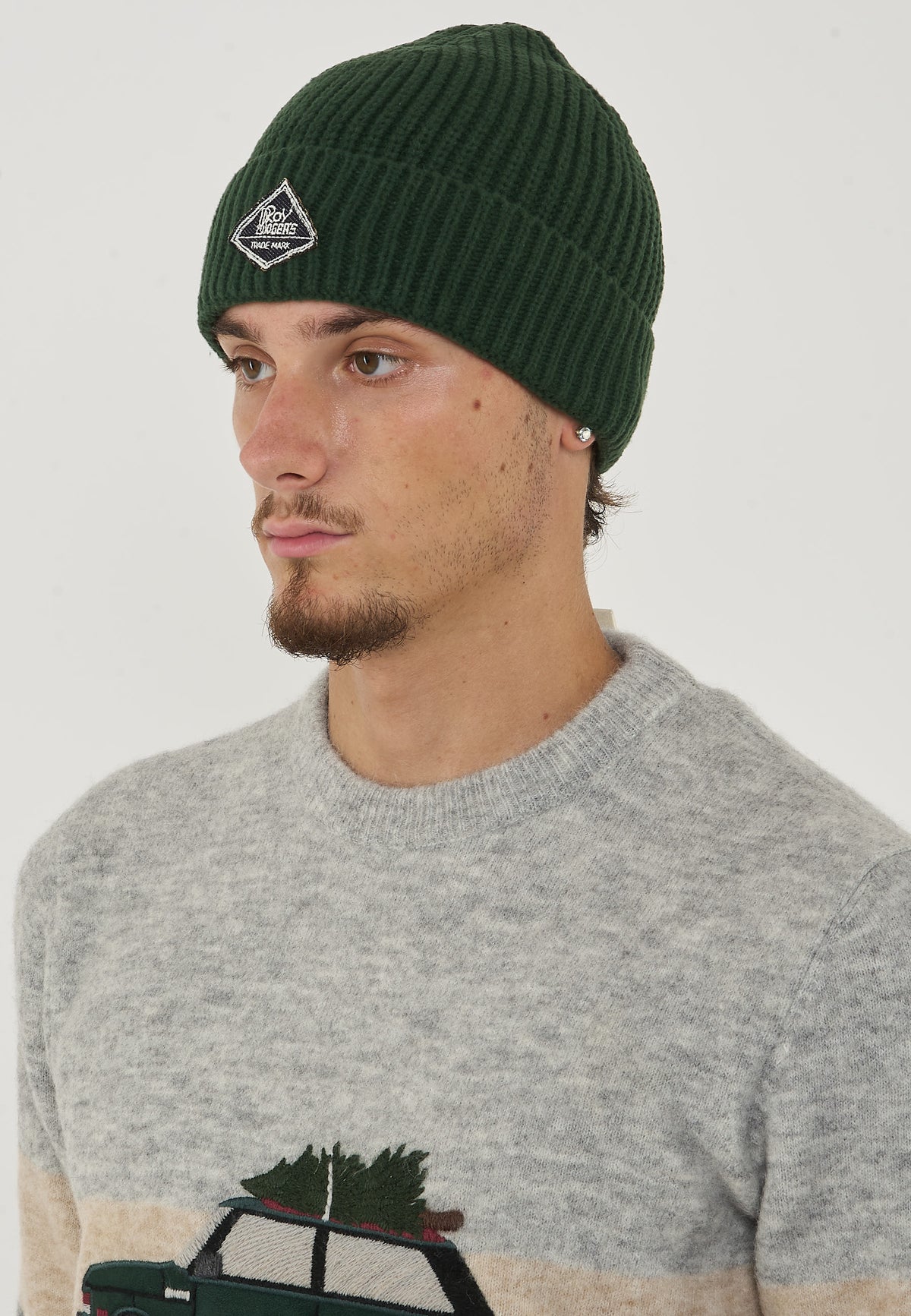 Beanie In Maglia Bottle 