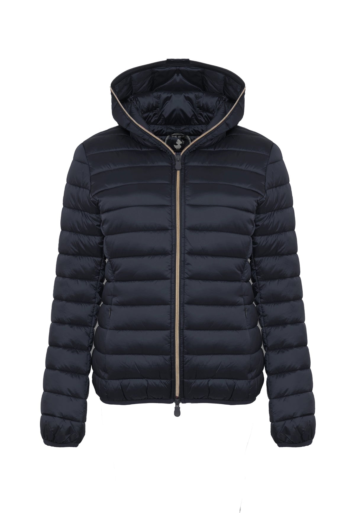 Piumino Animal Free Con Cappuccio Donna Alexis Black 
