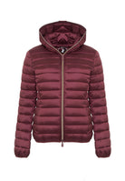 Piumino Animal Free Con Cappuccio Donna Alexis Wine Red 