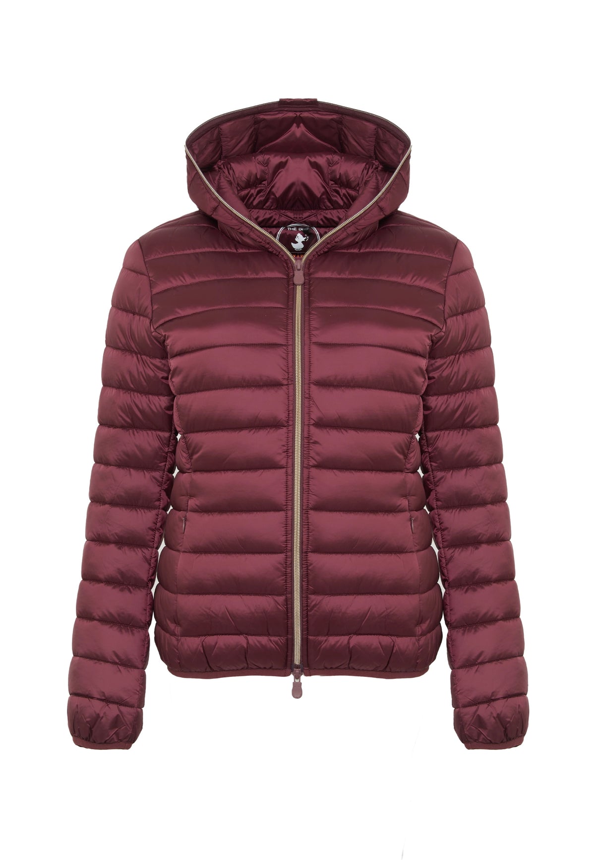 Piumino Animal Free Con Cappuccio Donna Alexis Wine Red 