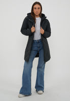 Parka Donna Modello Leyla Black 