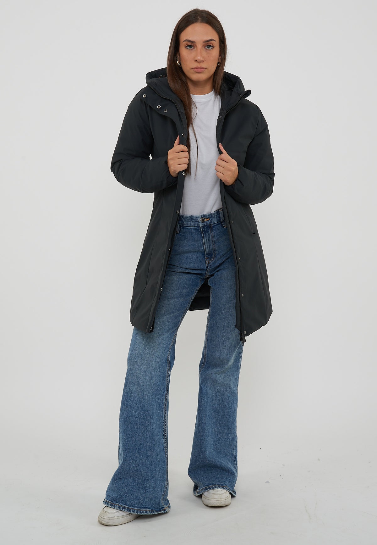 Parka Donna Modello Leyla Black 