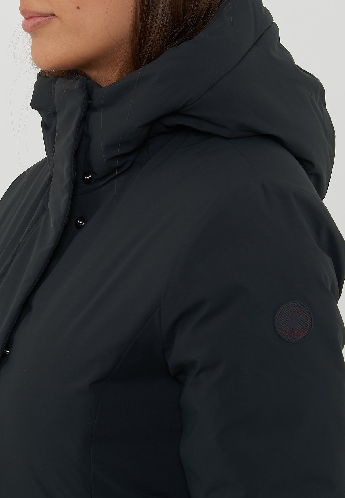 Parka Donna Modello Leyla Black 