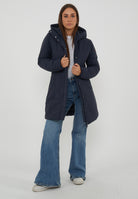 Parka Donna Modello Leyla Navy Blue 