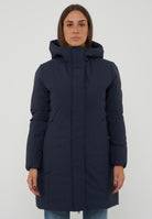 Parka Donna Modello Leyla Navy Blue 