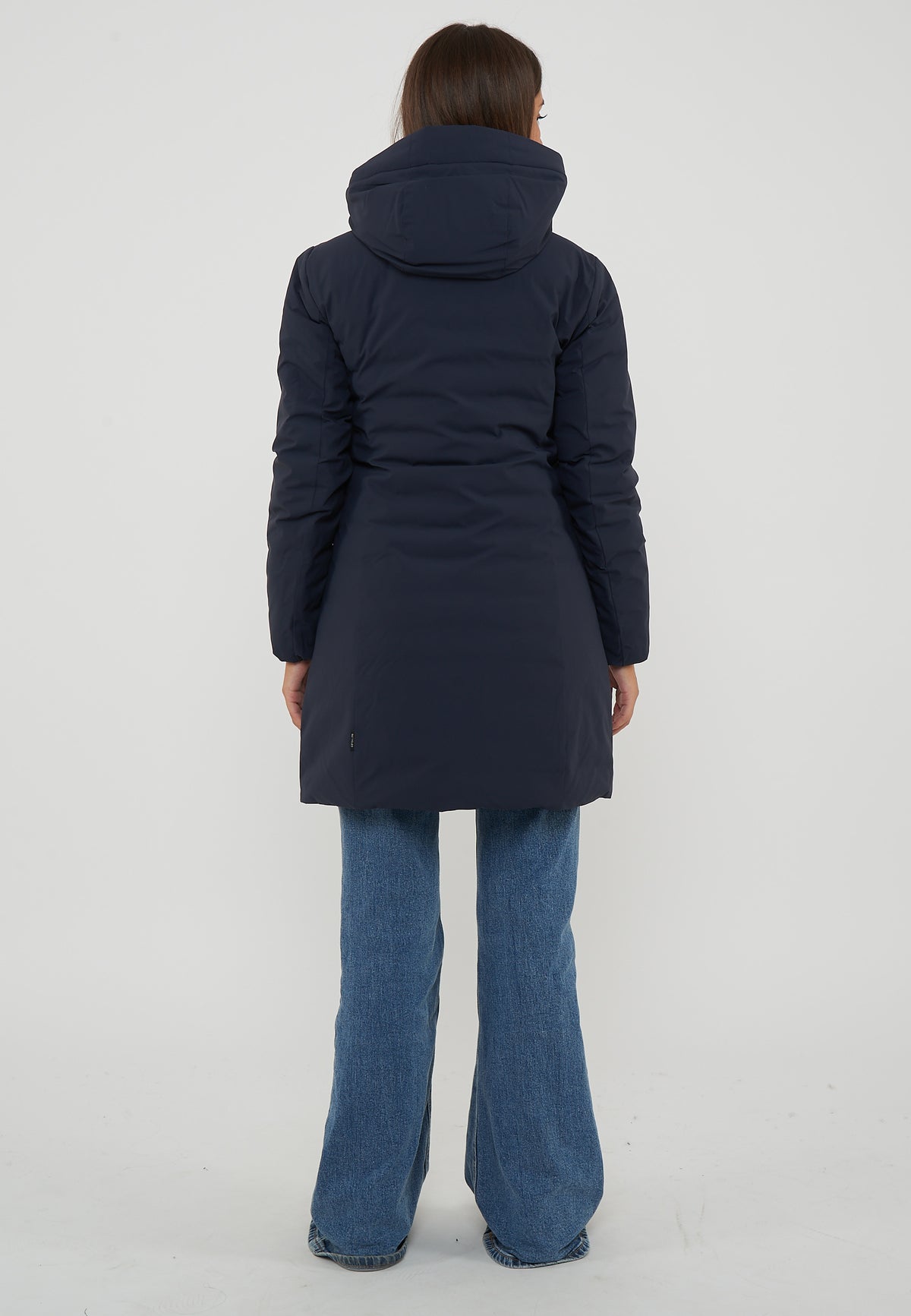 Parka Donna Modello Leyla Navy Blue 