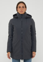 Parka Donna Con Cappuccio Rachel Ebony Grey 