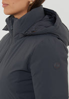 Parka Donna Con Cappuccio Rachel Ebony Grey 