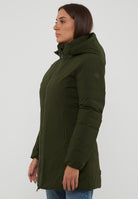 Women's Hooded Parka Rachel Land Green