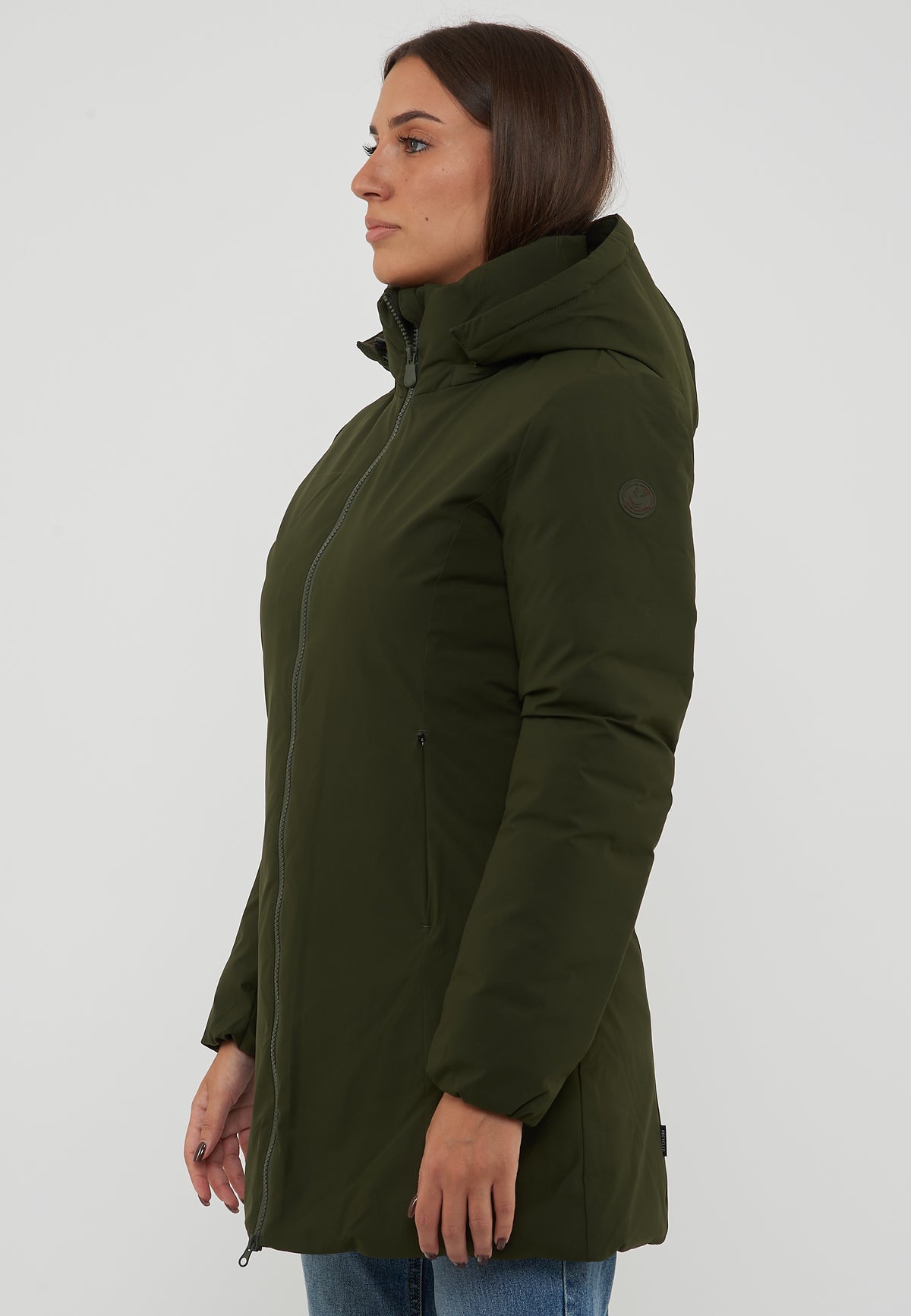 Women's Hooded Parka Rachel Land Green