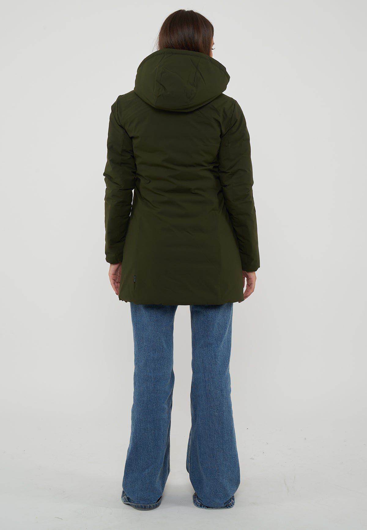 Women's Hooded Parka Rachel Land Green