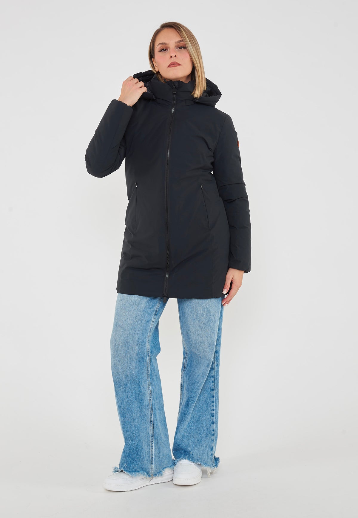 Parka Donna Con Cappuccio Rachel Nero 