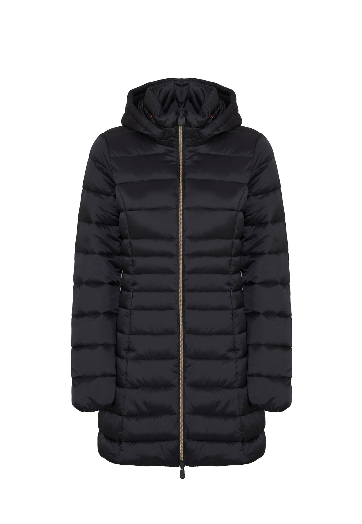 Piumino Lungo Da Donna Modello Reese Nero 