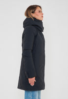 Parka Donna Con Cappuccio Samantah Nero 