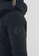 Parka Donna Con Cappuccio Samantah Nero 