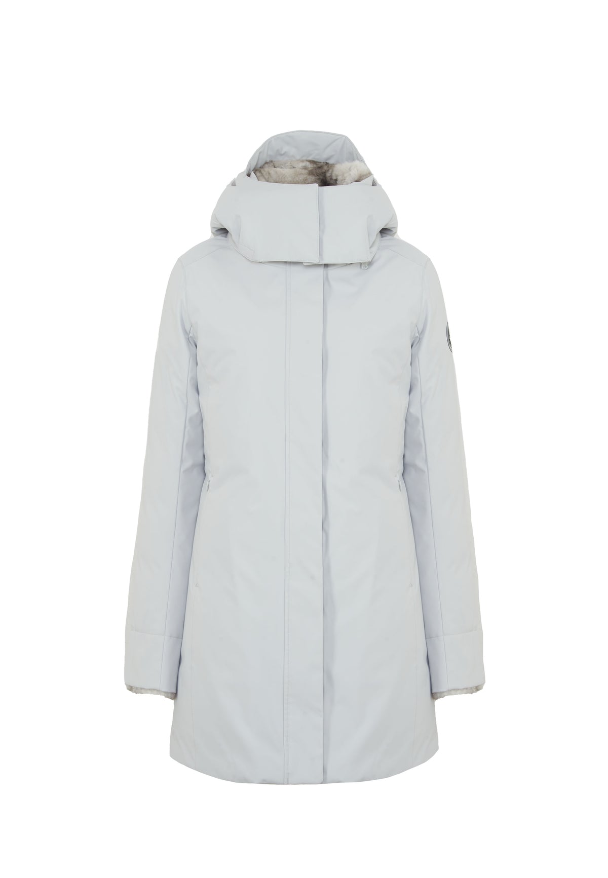 Parka Donna Con Cappuccio Samantah Fog Grey 