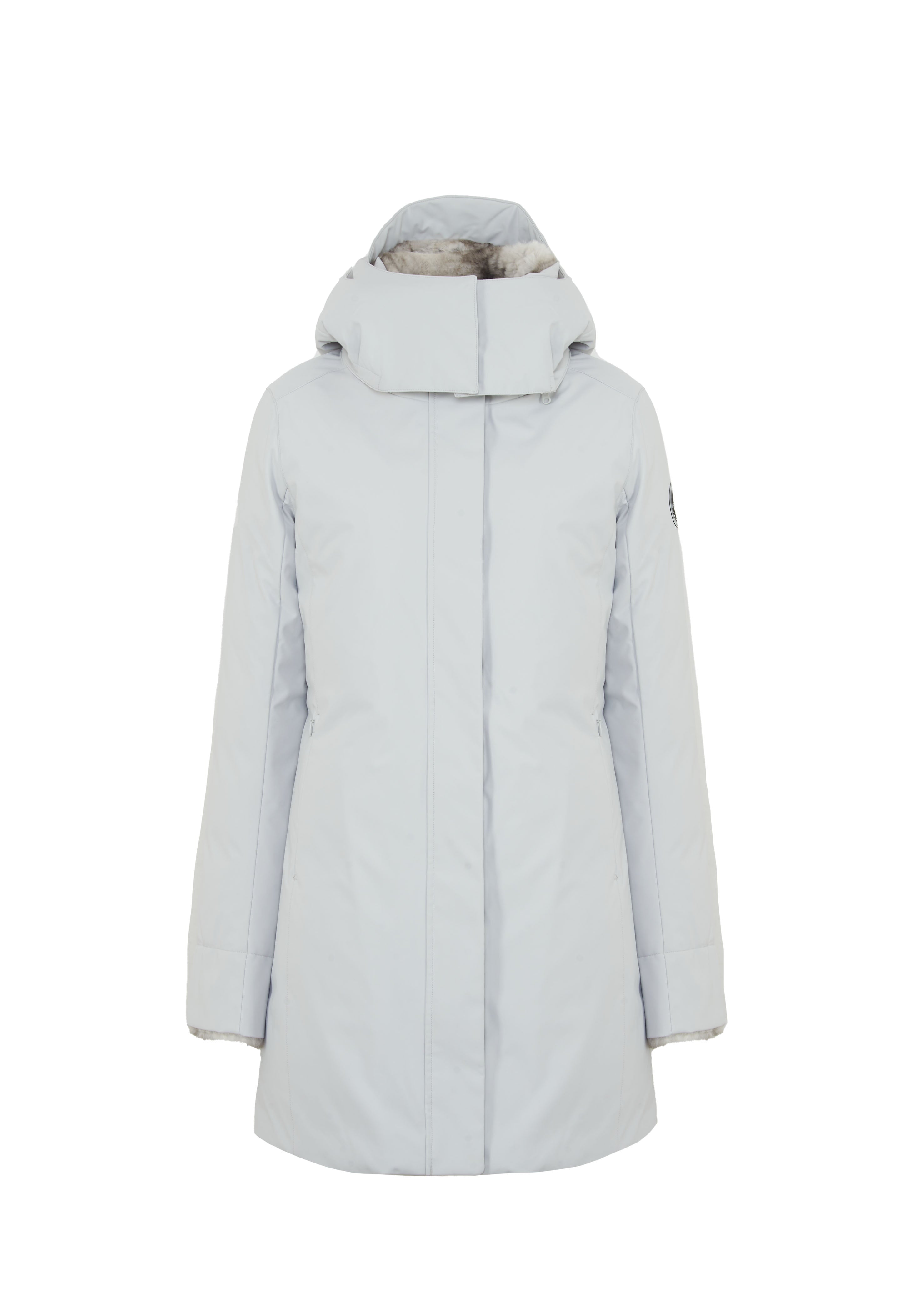 Parka Donna Con Cappuccio Samantah Fog Grey 