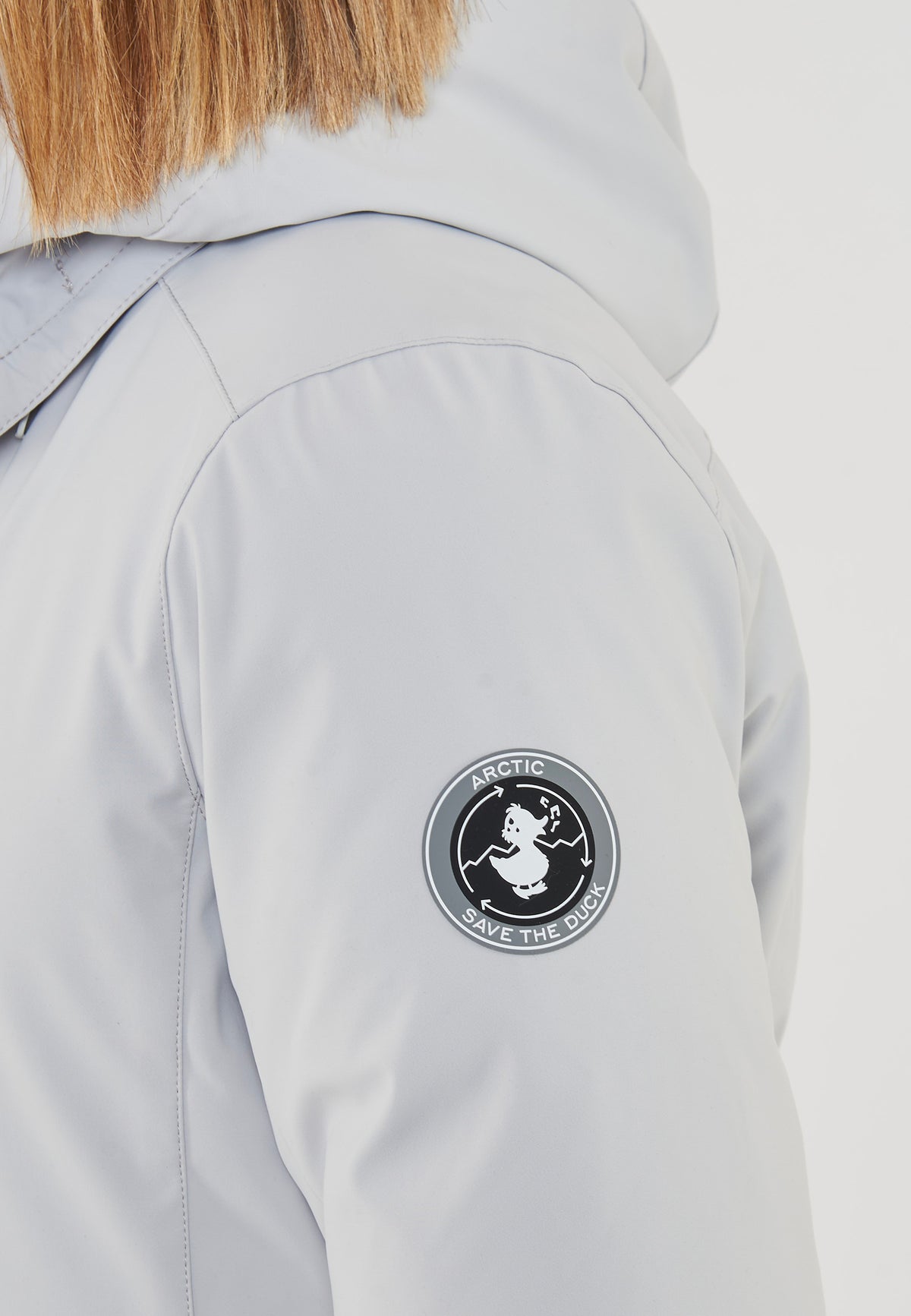 Parka Donna Con Cappuccio Samantah Fog Grey 