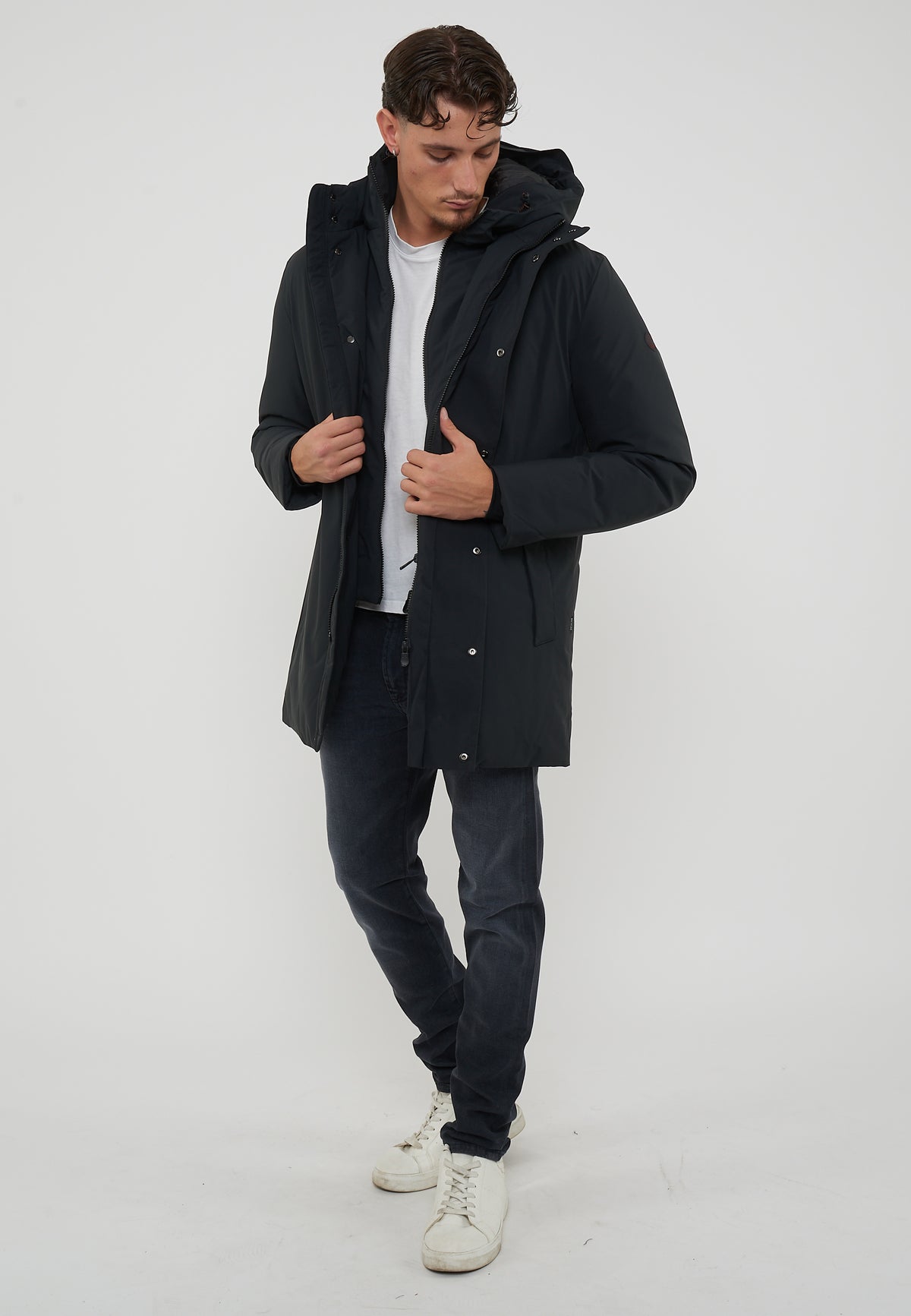 Parka Uomo Sesle Nero 