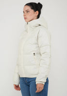 Giacca In Piumino Con Cappuccio Hydrenalite Down Da Donna White 