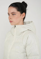 Giacca In Piumino Con Cappuccio Hydrenalite Down Da Donna White 
