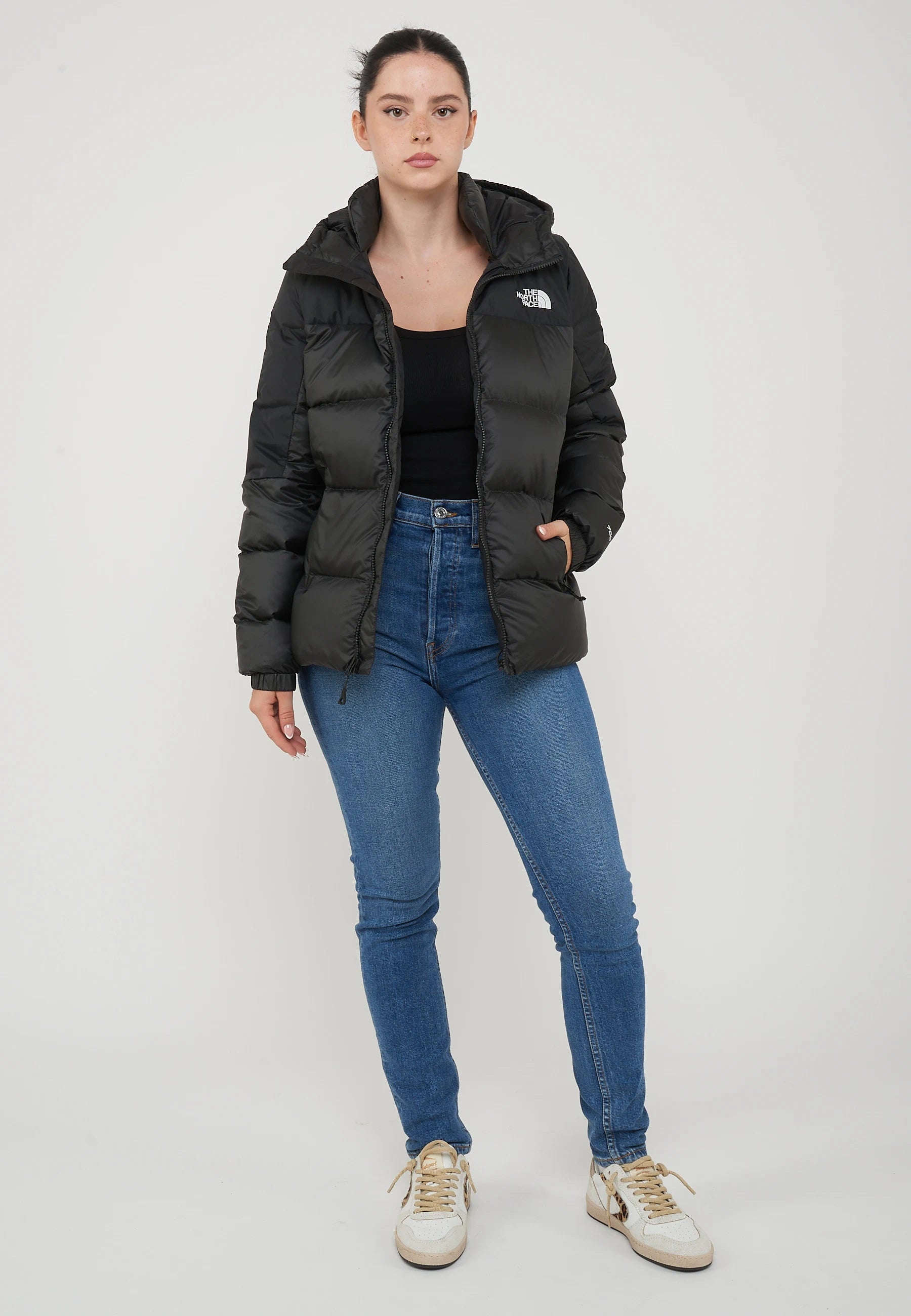 Giacca In Piumino Con Cappuccio Diablo 2.0 Da Donna Black 