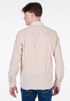Camicia Alley Docks A Righe Misto Lino 