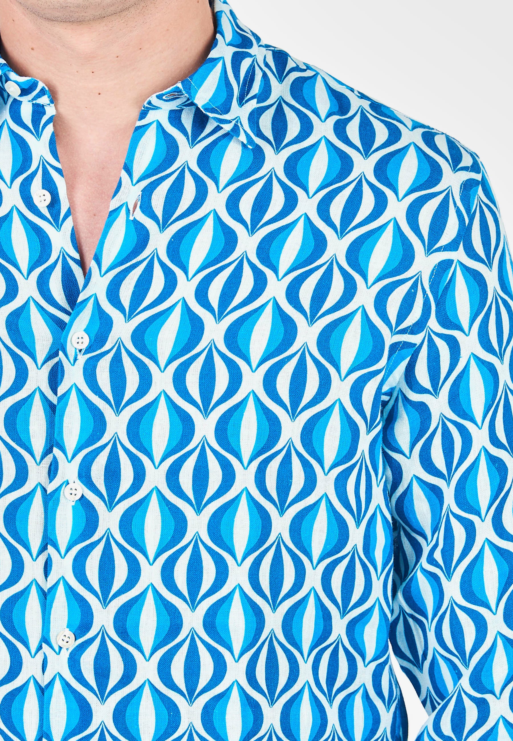 Camicia Cala Cipolla V1 Lino 