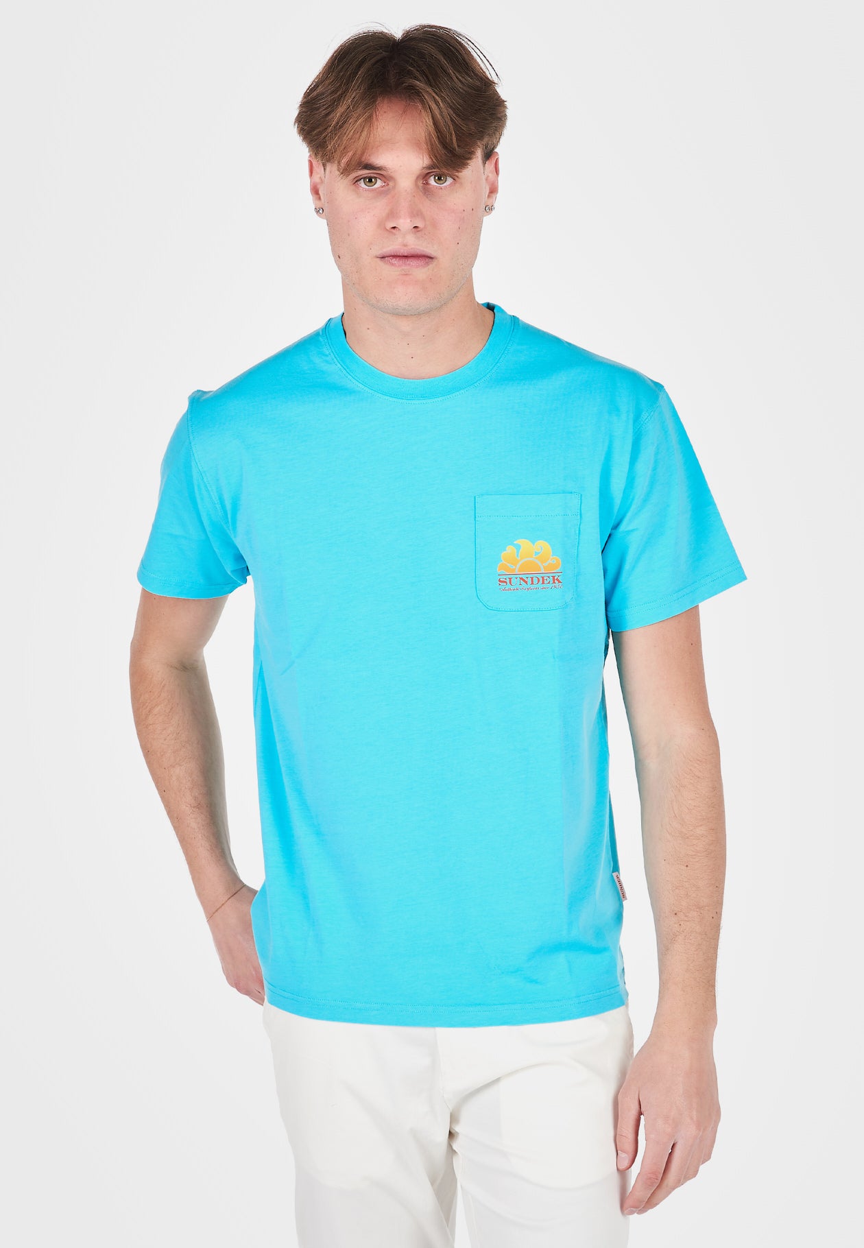T-Shirt New Herbet Girocollo Con Maxi-Logo 