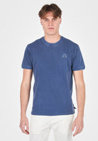 T-Shirt New Dey Girocollo Tinto Capo Con Logo 