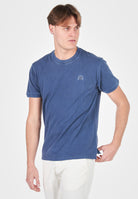 T-Shirt New Dey Girocollo Tinto Capo Con Logo 