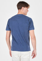 T-Shirt New Dey Girocollo Tinto Capo Con Logo 