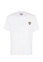 T-Shirt Logo Gommato Faxon Bianco Ottico 