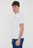 T-Shirt Logo Gommato Faxon Bianco Ottico 