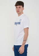 T-Shirt Gommata 3D Favre Bianco Ottico 