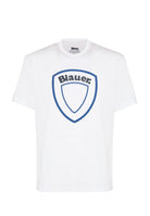 T-Shirt Scudo Grande Hallet Bianco Ottico 
