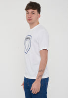 T-Shirt Scudo Grande Hallet Bianco Ottico 