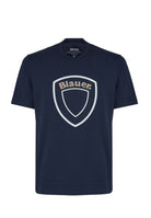 T-Shirt Scudo Grande Hallet Blu 