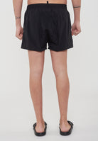 Dsquared2 Boxeur Side Stripe Midi Swim Boxer Black 