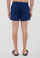 Dsquared2 Boxeur Side Stripe Midi Swim Boxer Navy Blue 