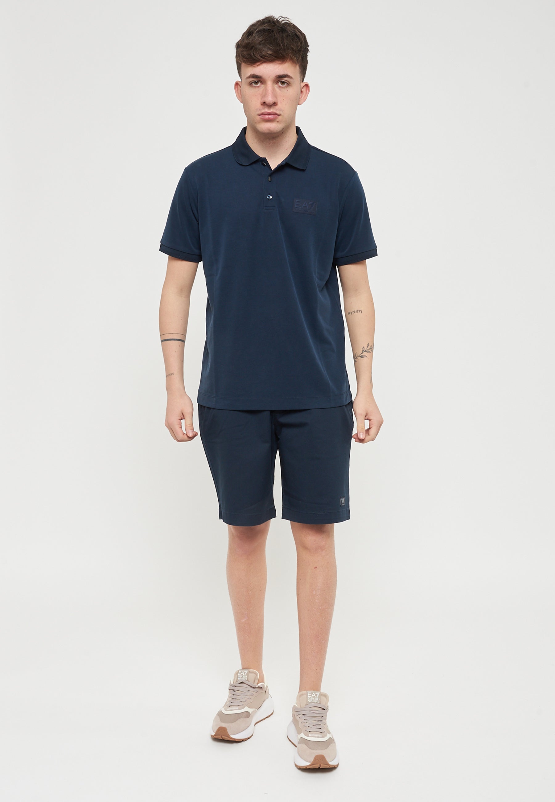 Polo Lux Identity In Misto Modal Blue 