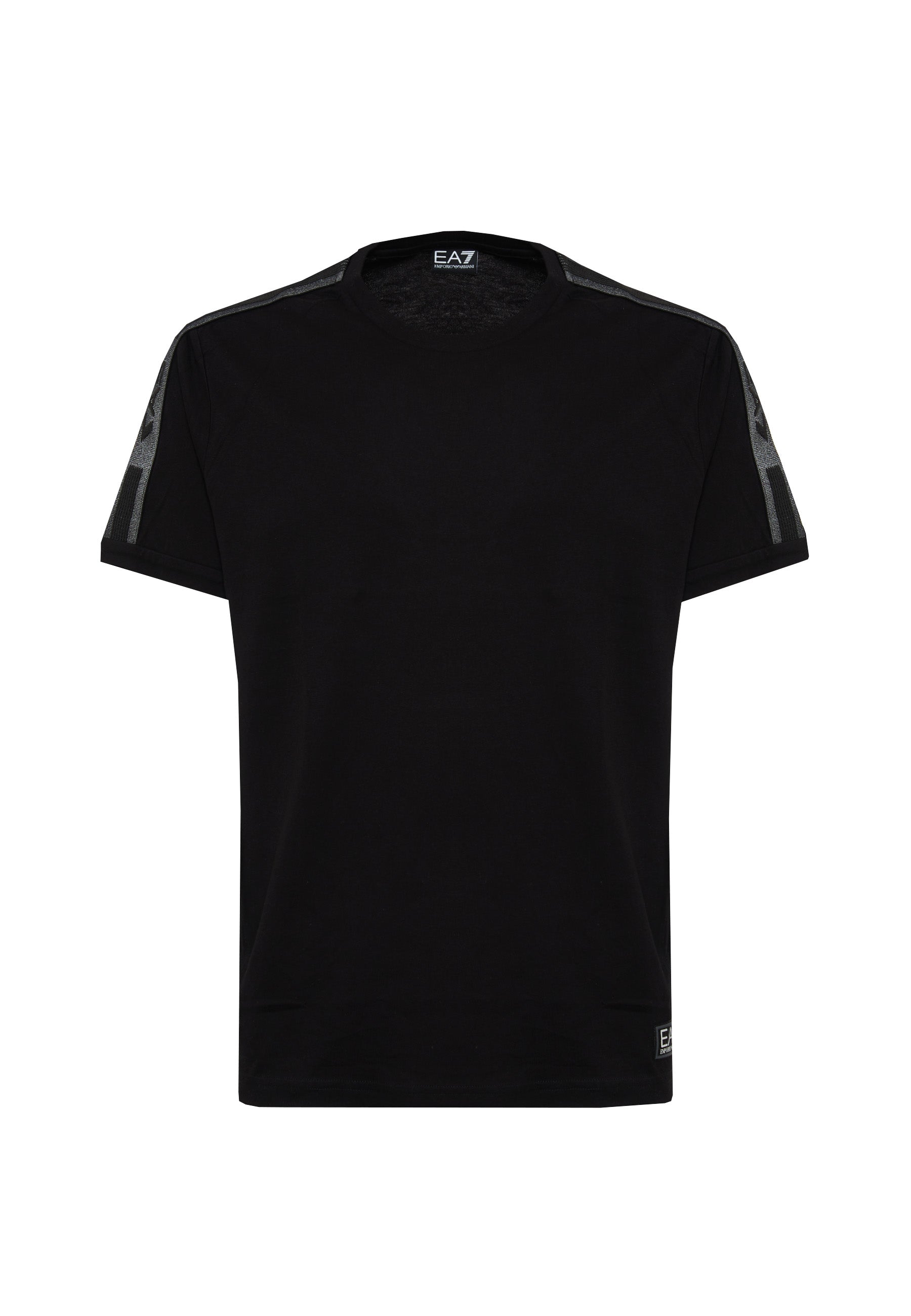T-shirt Logo Series In Jersey Di Cotone Black 