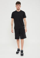 T-shirt Logo Series In Jersey Di Cotone Black 