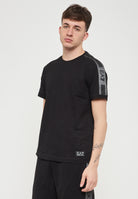 T-shirt Logo Series In Jersey Di Cotone Black 