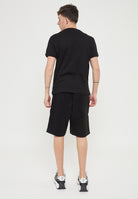 T-shirt Logo Series In Jersey Di Cotone Black 