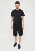 Bermuda Logo Series In Cotone Organico Black 