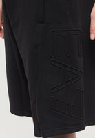 Bermuda Logo Series In Cotone Organico Black 