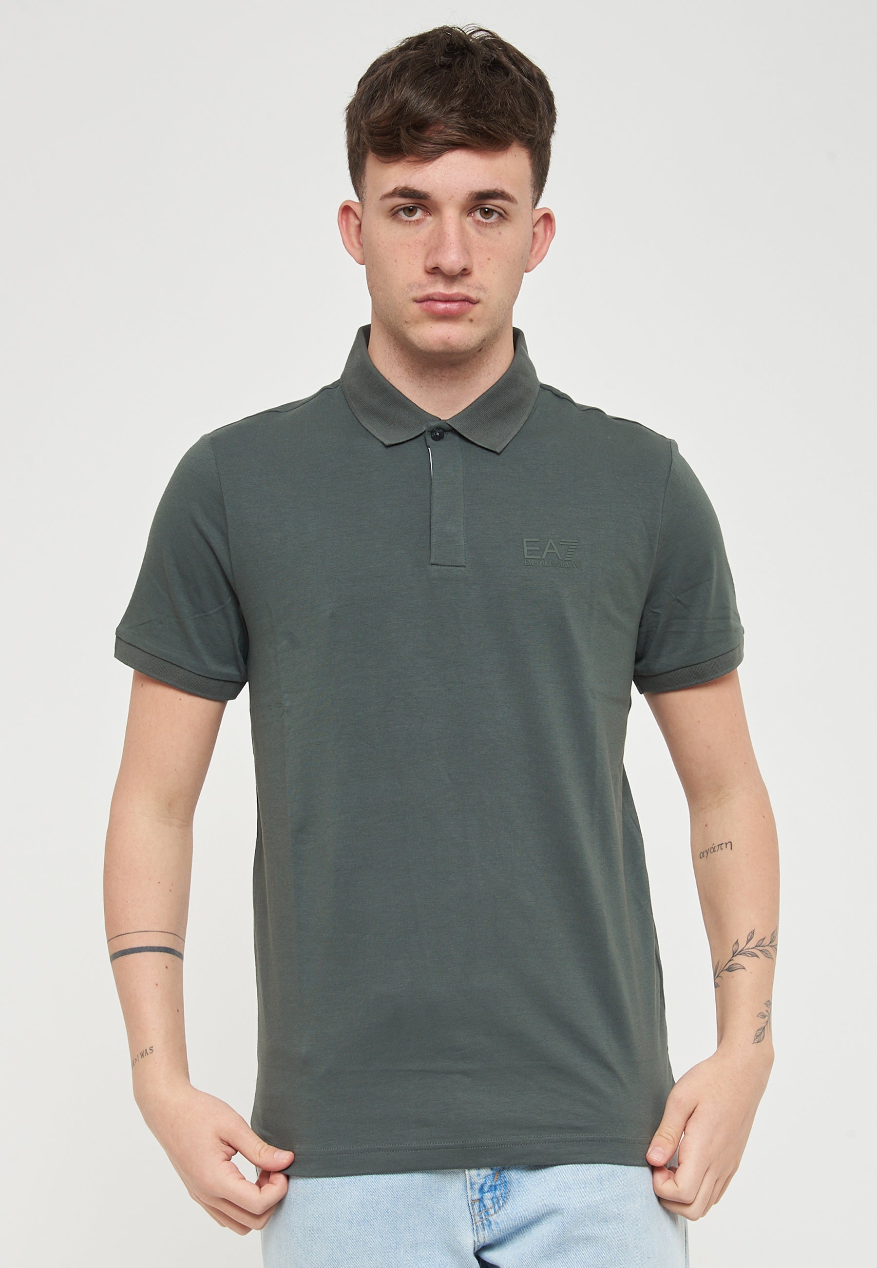 Polo Visibility In Jersey Di Cotone Stretch Urban Chic 
