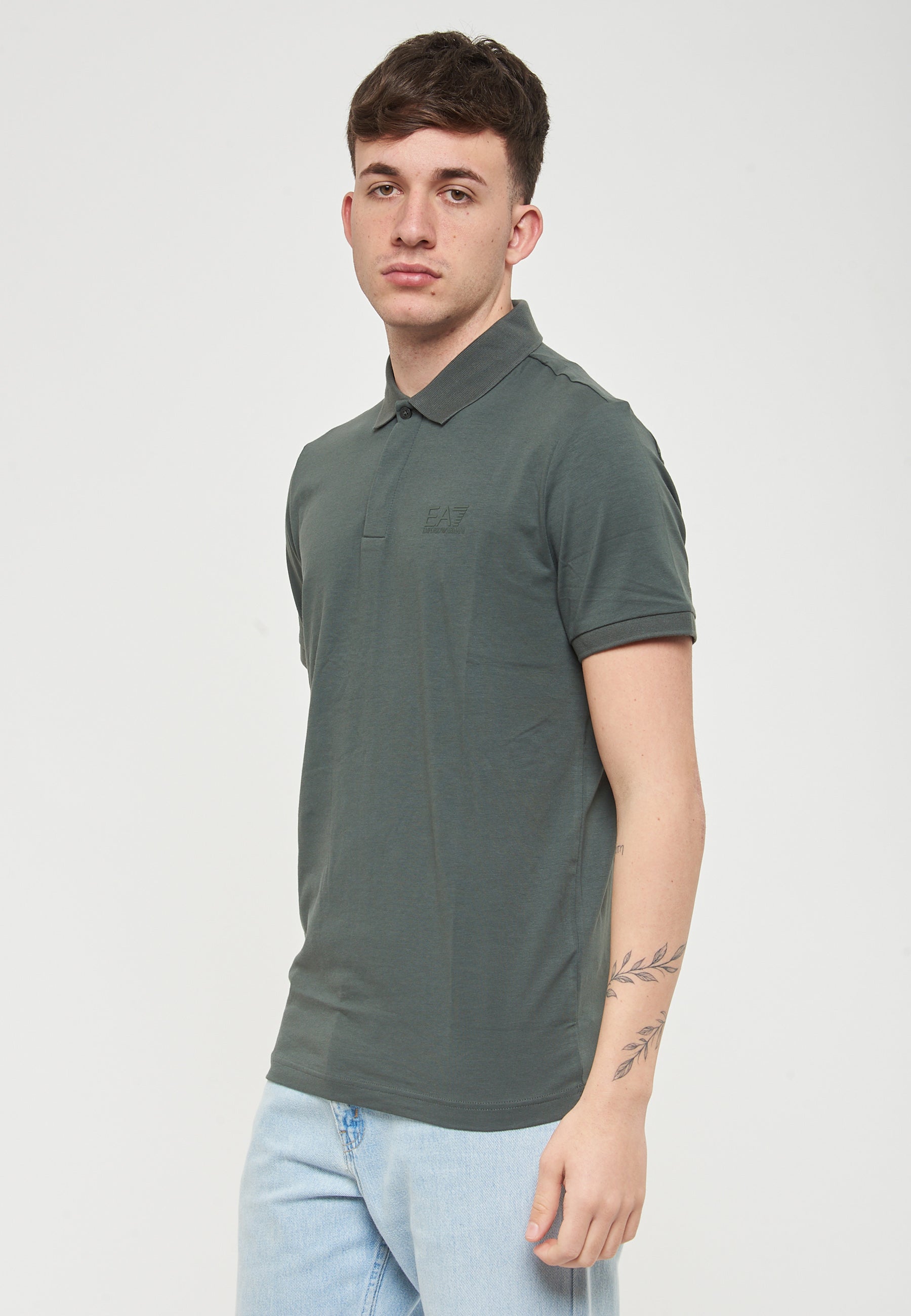 Polo Visibility In Jersey Di Cotone Stretch Urban Chic 